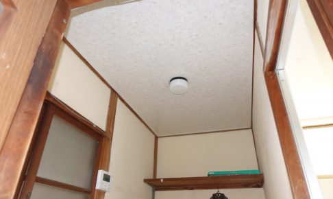 施工事例：天井の張替え