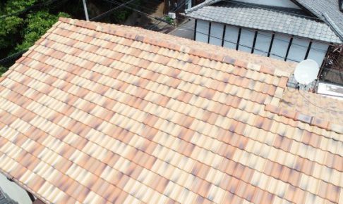 施工事例：屋根の葺き替え