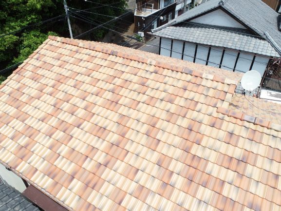 施工事例：屋根の葺き替え