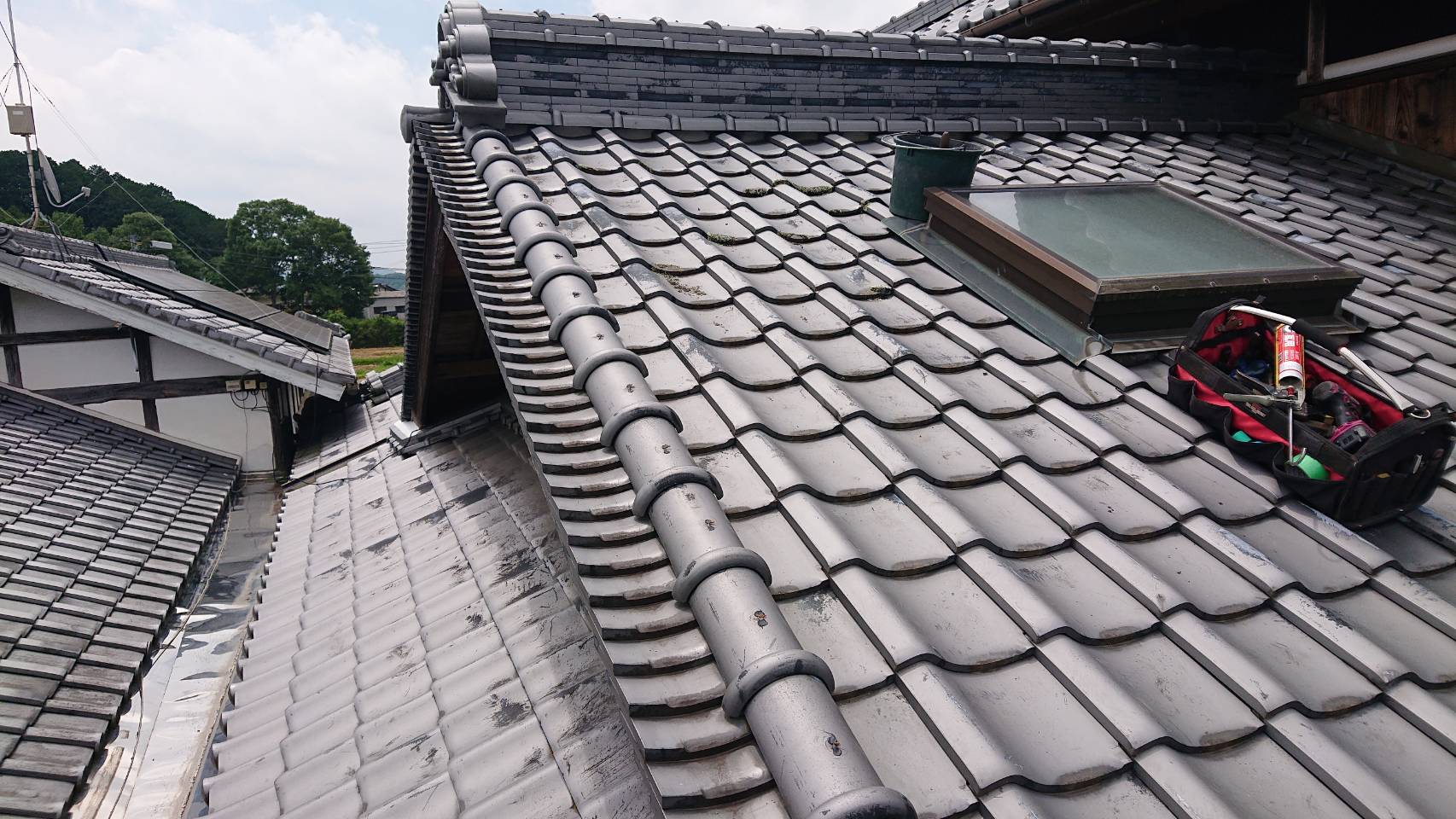 施工事例：屋根補修