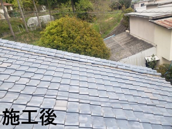 屋根のリフォーム施工事例：屋根などの補修