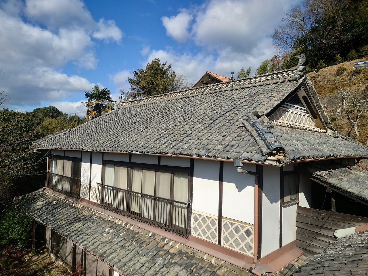 屋根のリフォーム施工事例：屋根の葺き直し