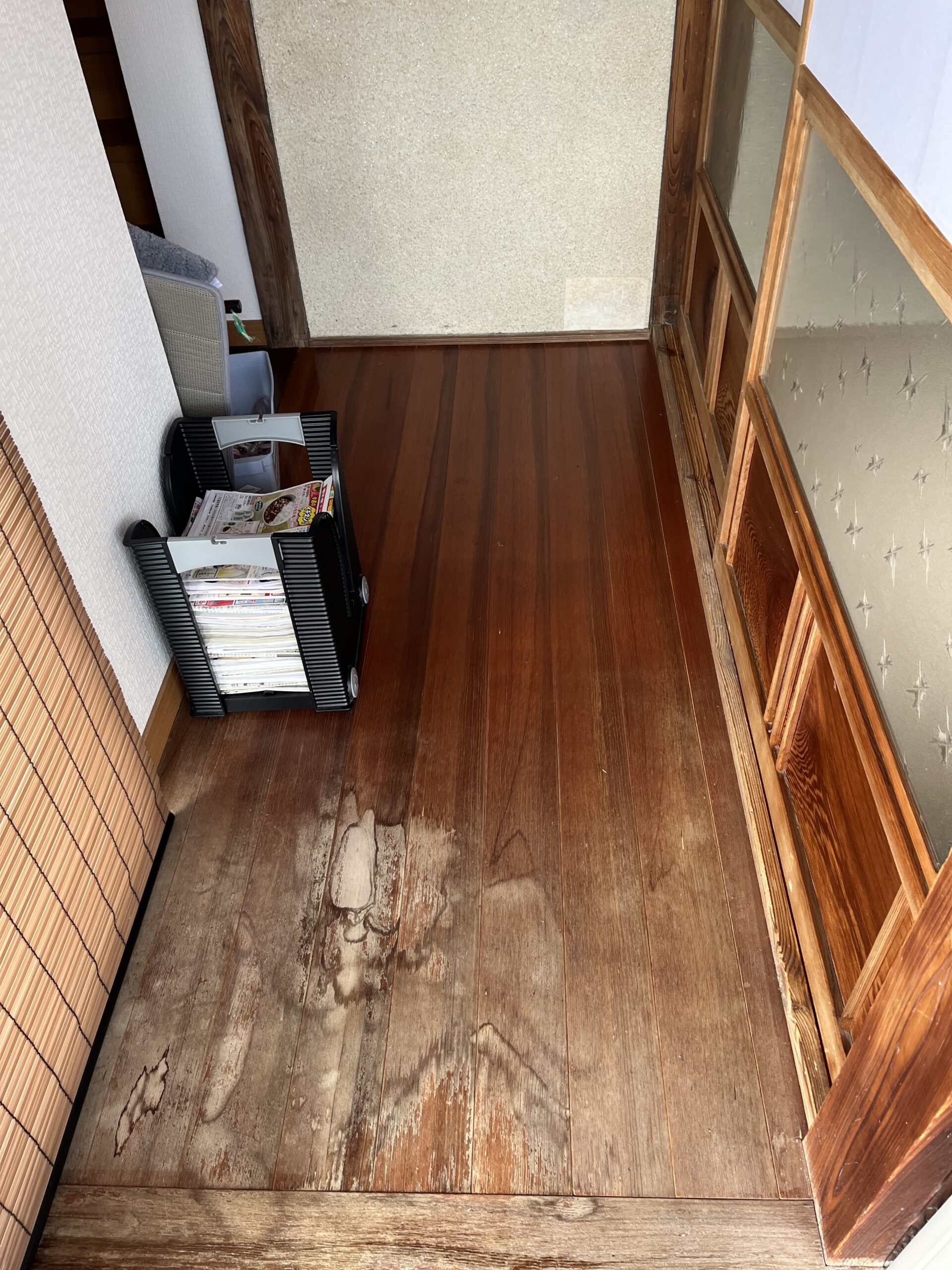 家のリフォーム施工事例：広縁内窓・床貼工事